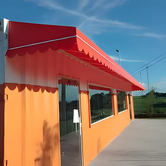 Toldo para Janela de Lona PVC — Instalação 4